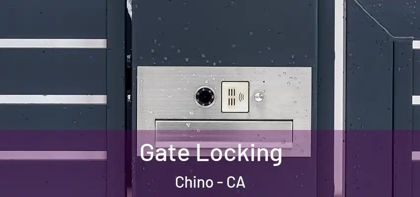  Gate Locking Chino - CA