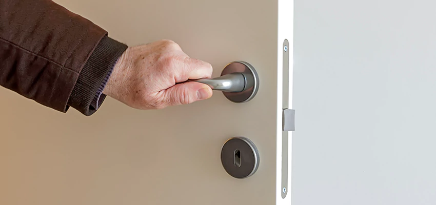 Restroom Locks Privacy Bolt Installation in Chino, California